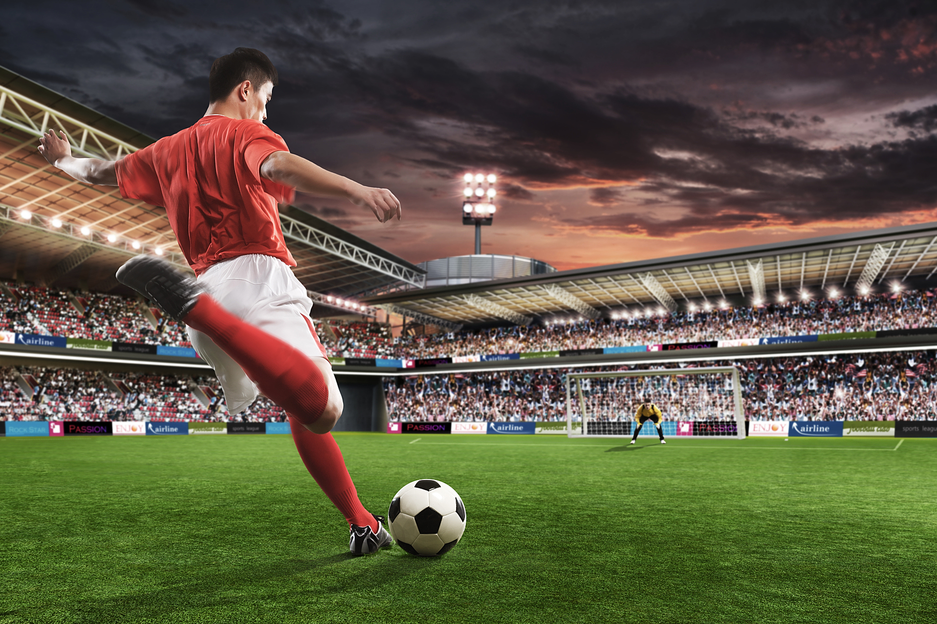 惊艳回顾：经典足球比赛充满激情